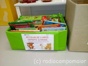 recolha livros Campo Maior escolas