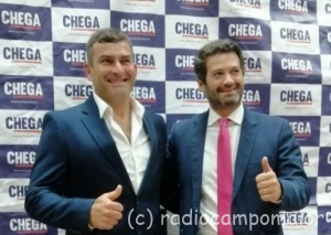 candidato chega campo maior