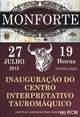 cartaz-da-inauguracao-do-centro-interpretativo--tauromaquico-em-monforte