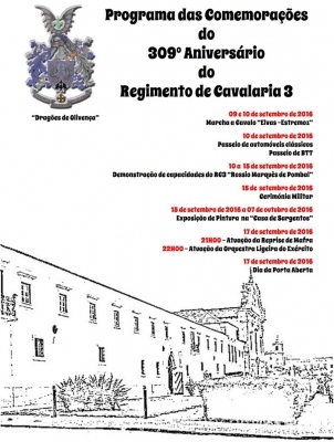 Cartaz309AnosRegimentoCavalaria3